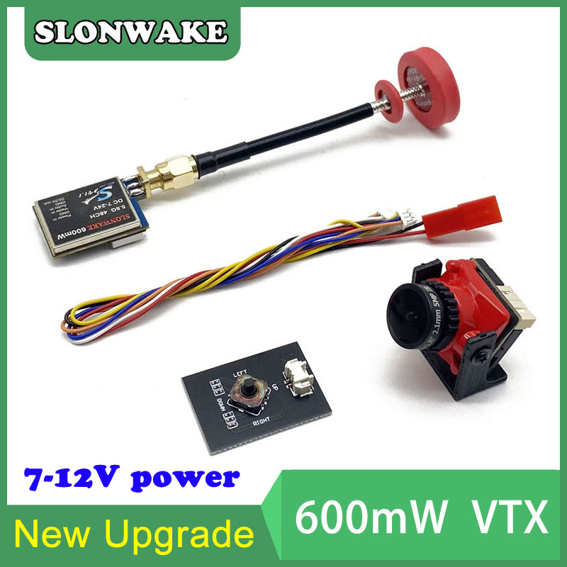 Rc Transmitter - 5,8G 48CH 600mW einstellbare VTX-CAM FPV