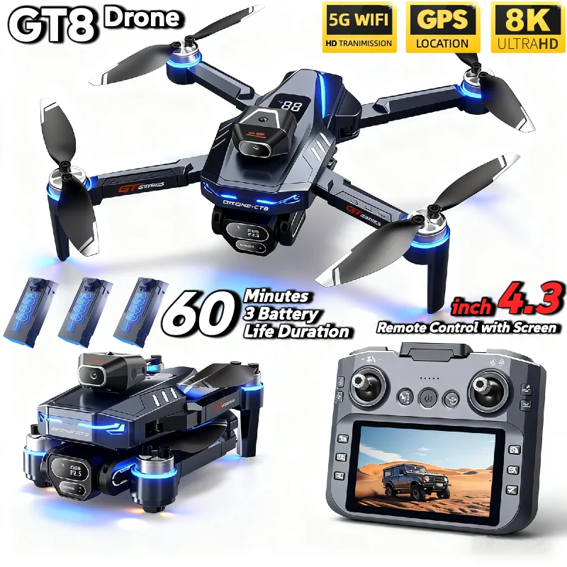 Drone Gps Rc Tt36 - HEIßER Für LSRC GT8 Drone 4K