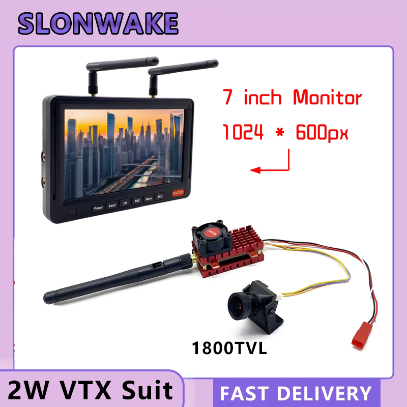 Joystick Rc Drone - SLONWAKE 5,8G 2W VTX FPV 1800TVL