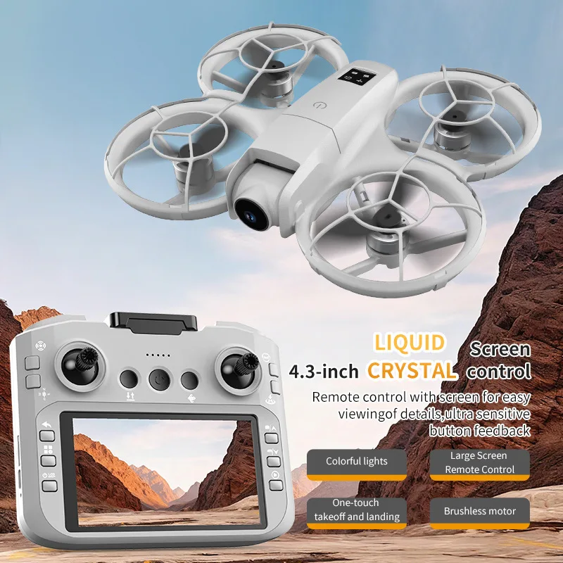 Drone Aircraft Jjrc - JJRC H137Pro GPS-Drohne mit 4,3-Zoll-Bildschirm, 8K