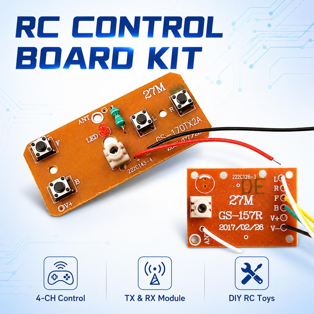Joystick Rc Drone - 4-Kanal RC Fernbedienungs-Platine Sender-Empfänger-Board RC Auto