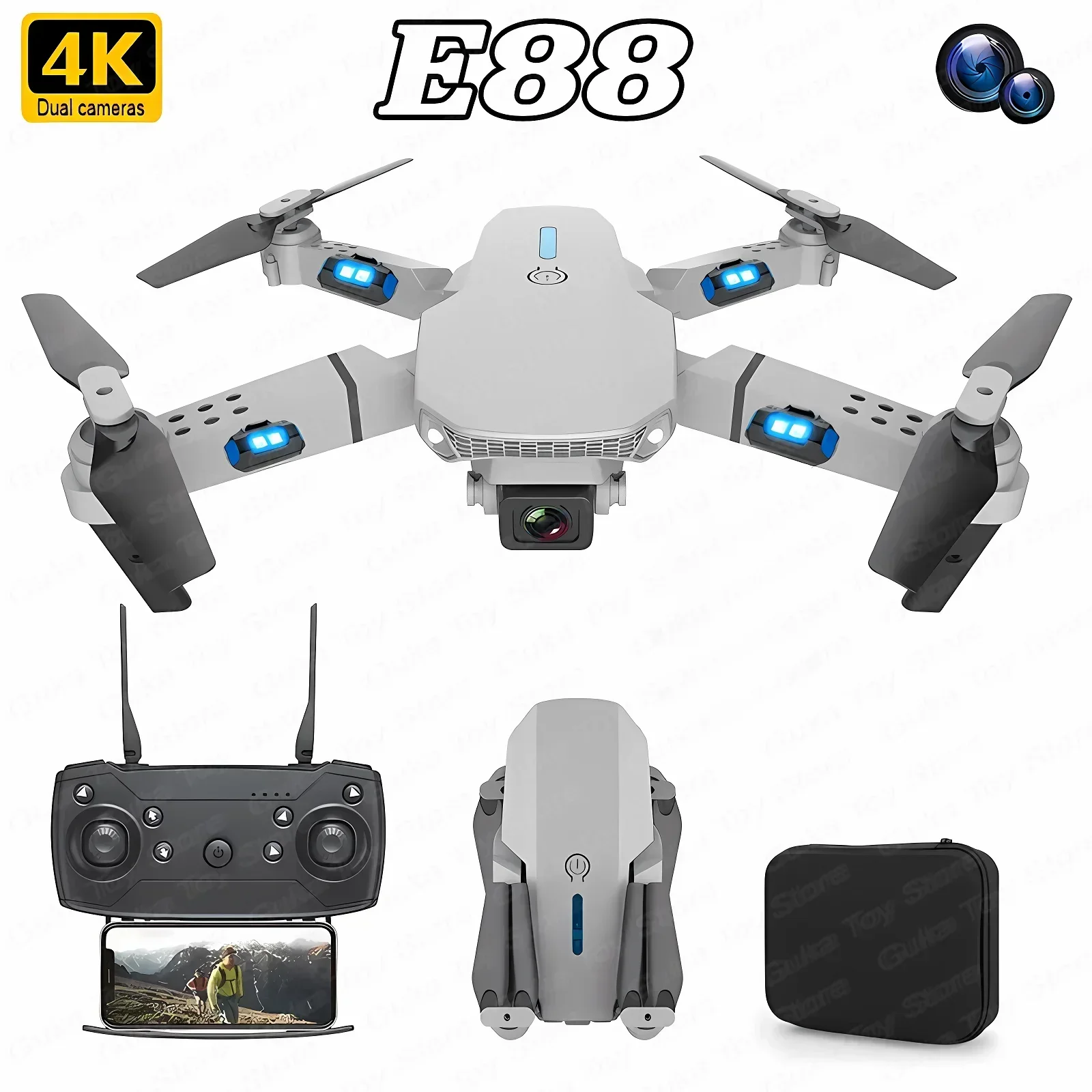 Drone Z - E88 Pro WIFI FPV Drohne Weitwinkel