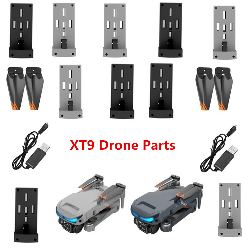 Drone Rc Xt9 - XT9 4K Doppelkamera Hindernisvermeidung FPV RC