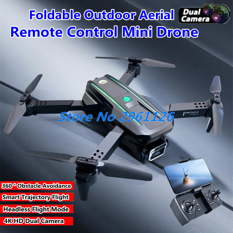 Drone Smart Rc Foldable - 4K Faltbare Outdoor-Drohne mit Fernsteuerung, Intelligenter