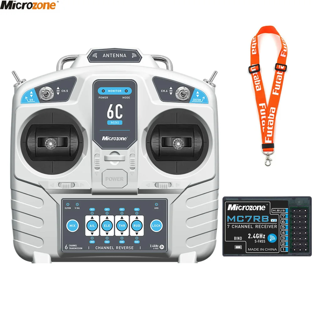 Joystick Rc Drone - Mikrozone mc6c mini v2 2,4g 6ch