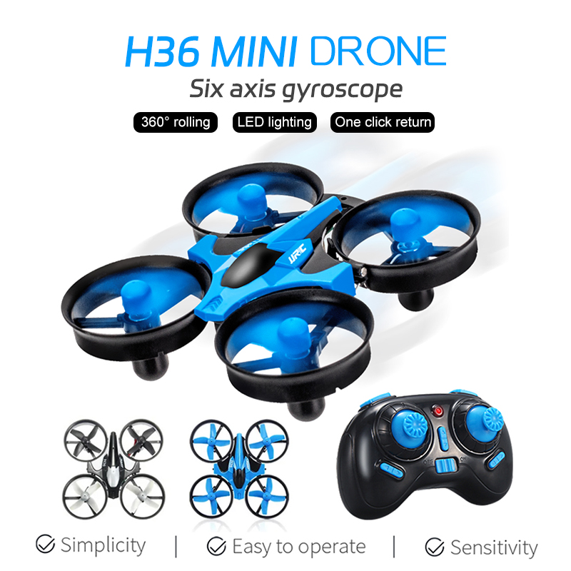 Drone Vs Rc Helicopter - JJRC H36 Mini RC-Drohne mit 3D-Flip-Funktion,