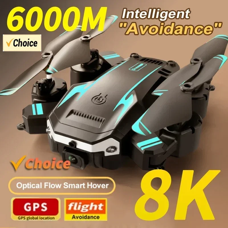 Drone Rc Gps - G6 Pro 8K Dual-Kamera-Drohne, 5G GPS