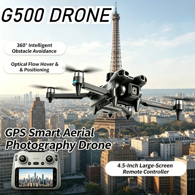 Drone Smart Rc Foldable - Original G500 Smart GPS-Drohne mit Hindernisvermeidung,