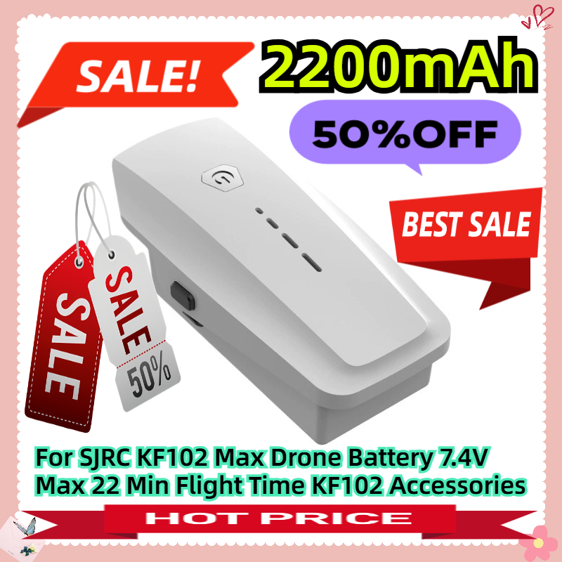 Drone Sjrc - Für SJRC KF102 Max Drohnenbatterie 7,4