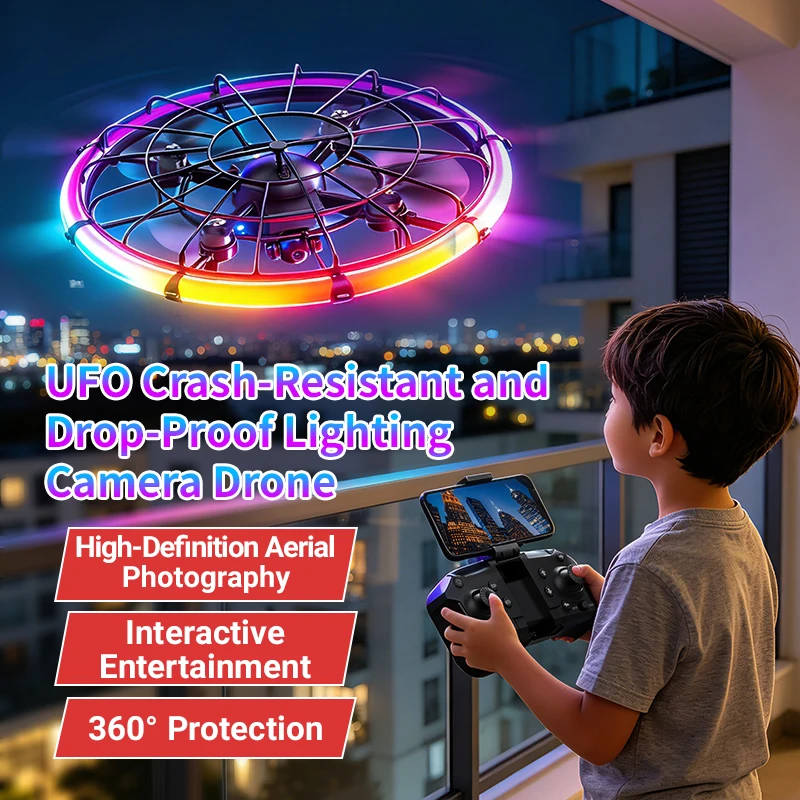 Drone Vs Rc Helicopter - JJRC H145 UFO RC-Drohne mit Dual-HD-Objektiv,