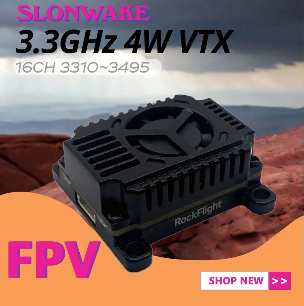 SLONWAKE FPV 3.3G 16CH 4000mW  – Rc Transmitter Bewertung und Preis