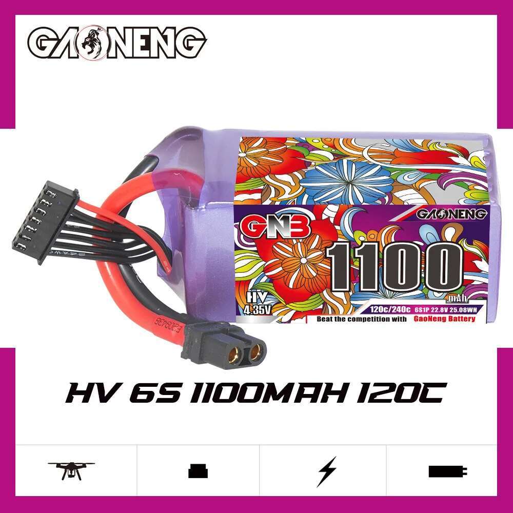 2Pcs GNB 6S Lipo Batterie 22,8 – Nano Quad Fpv Bewertung und Preis