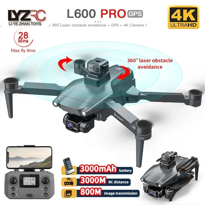 L600 PRO RC Drohne 4K HD Dual  – Drone Vs Rc Helicopter Bewertung und Preis