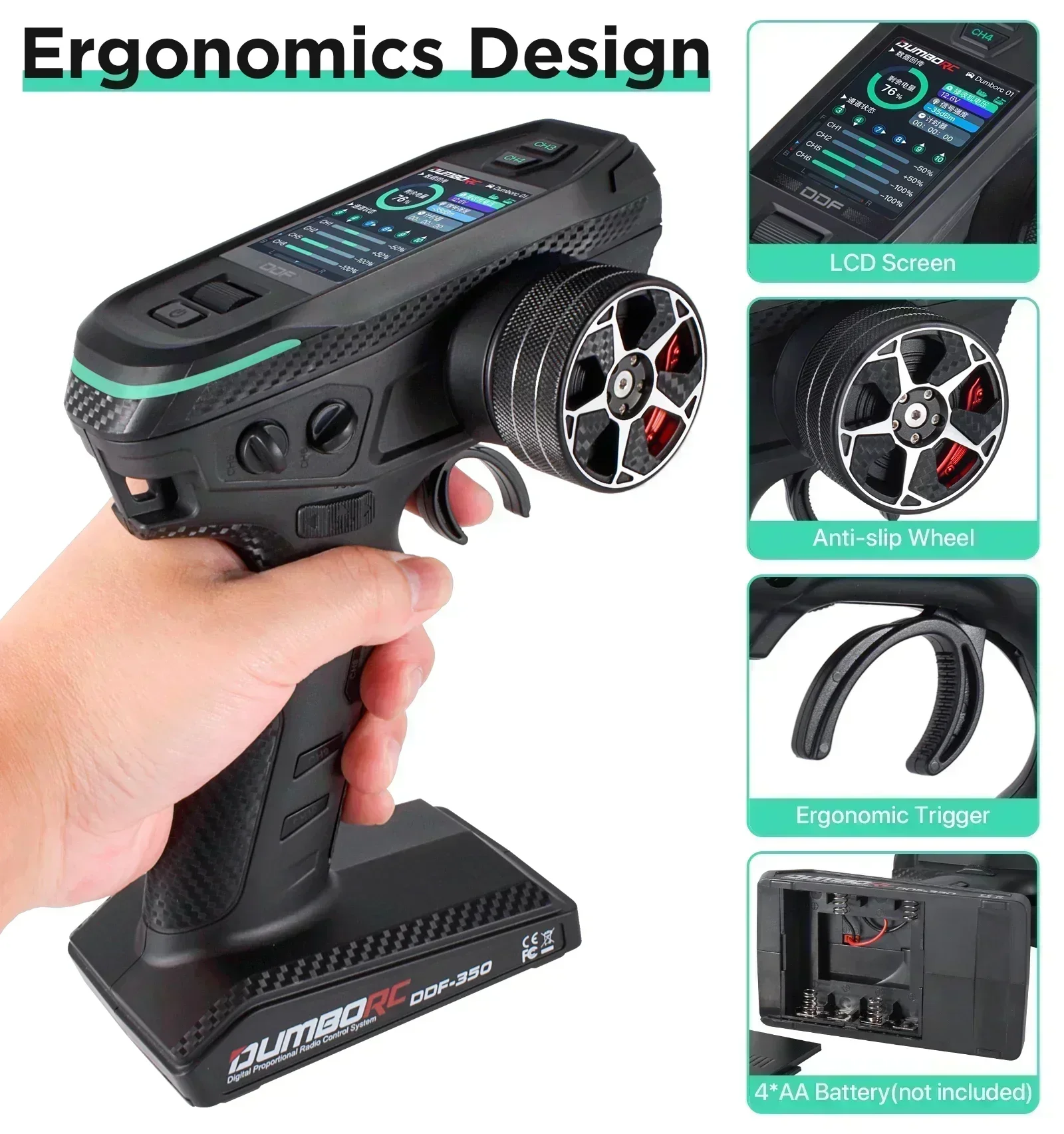 DUMBORC DDF-350 10CH RC Fernbe – Joystick Rc Drone Bewertung und Preis