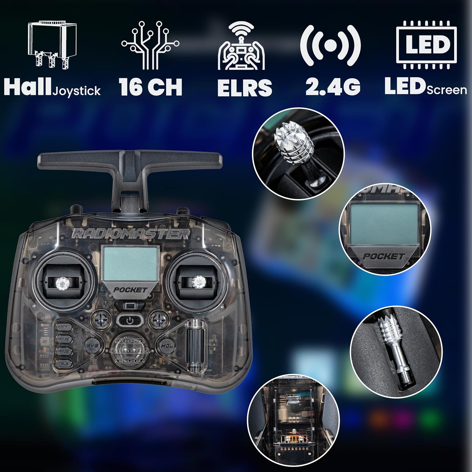 RadioMaster POCKET P16 2.4G Fu – Joystick Rc Drone Bewertung und Preis