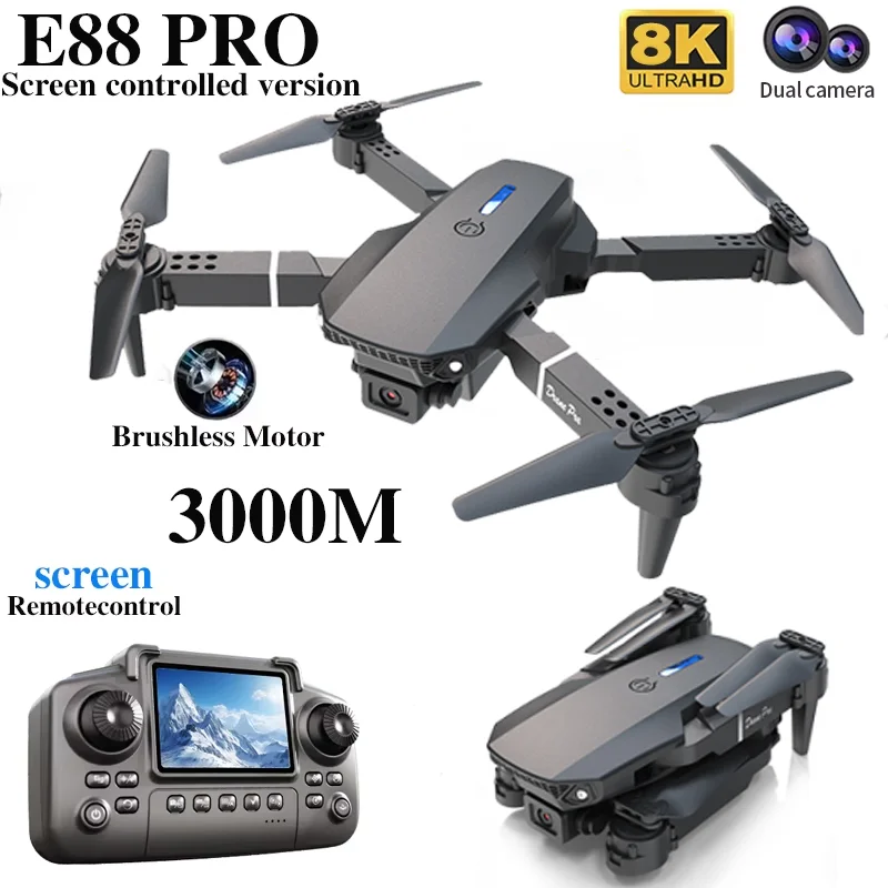 Professionelle E88 PRO Drohne  – Drone Z Bewertung und Preis