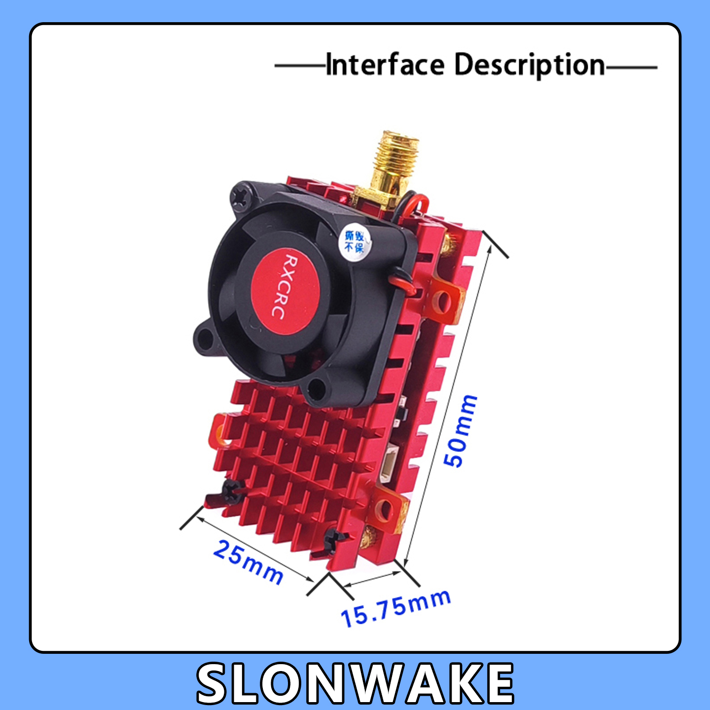 SLONWAKE 5,8G 2W VTX FPV 1800T – Joystick Rc Drone Bewertung und Preis