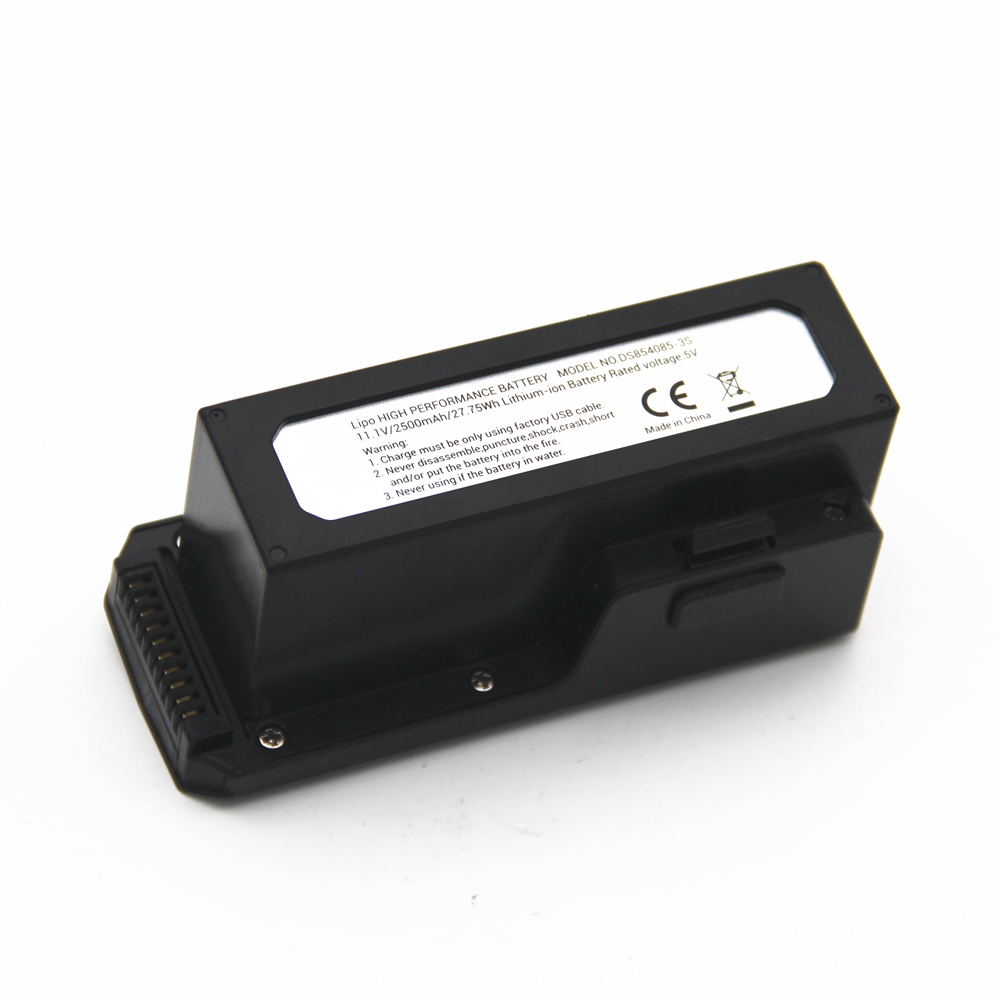 11,1 v 2500 mah Lipo Batterie  – Drone Sjrc Bewertung und Preis