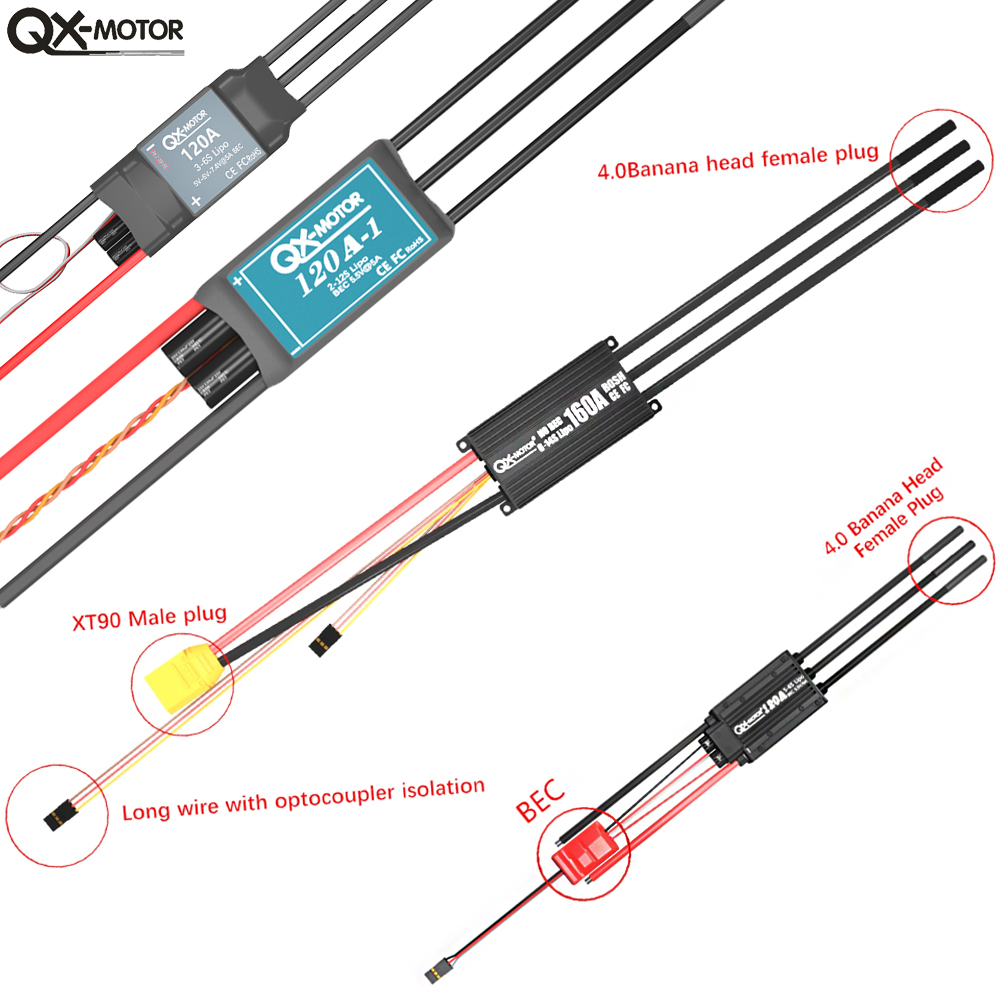 QX-MOTOR Brushless ESC-Serie E – Drone Rc Car Bewertung und Preis
