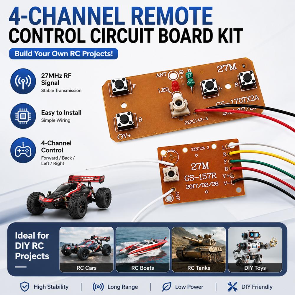 27MHz Fernbedienungs-Set 4-Kan – Joystick Rc Drone Bewertung und Preis