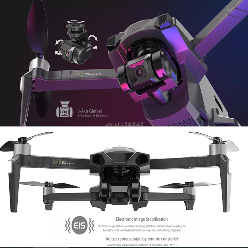 Professionelle 4K GPS Return F – Drone Smart Rc Foldable Bewertung und Preis