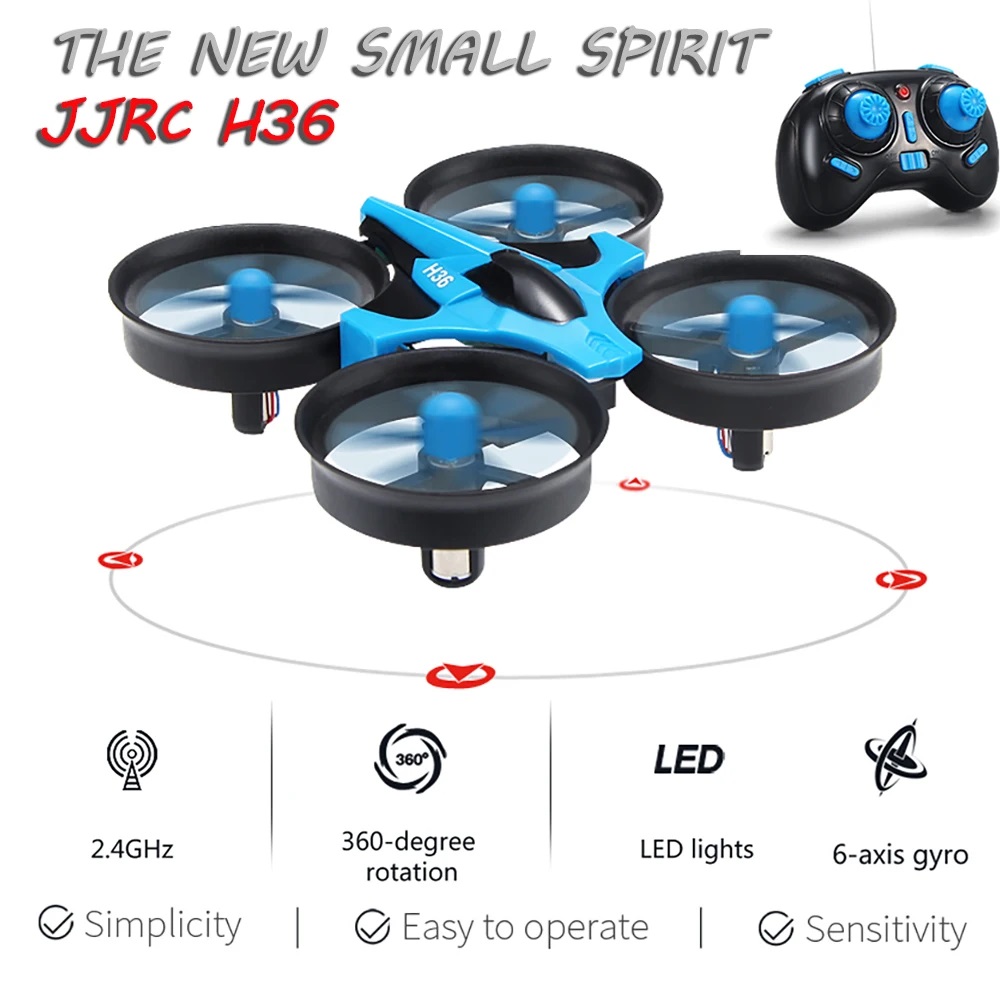 JJRC H36 Mini-Drohne 4-Kanal 6 – Drone Vs Rc Helicopter Bewertung und Preis
