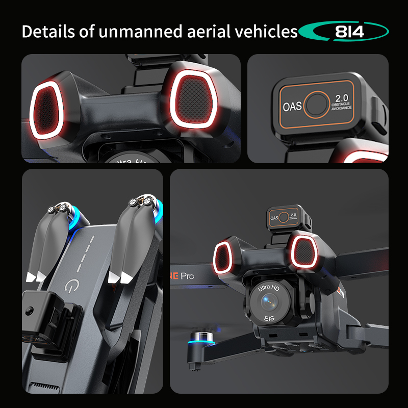 Original 814 Smart FPV Drohne  – Drone Smart Rc Foldable Bewertung und Preis