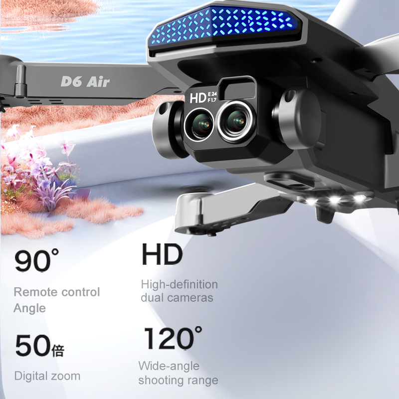 D6 Air Smart Kamera-Drohne Fal – Drone Smart Rc Foldable Bewertung und Preis