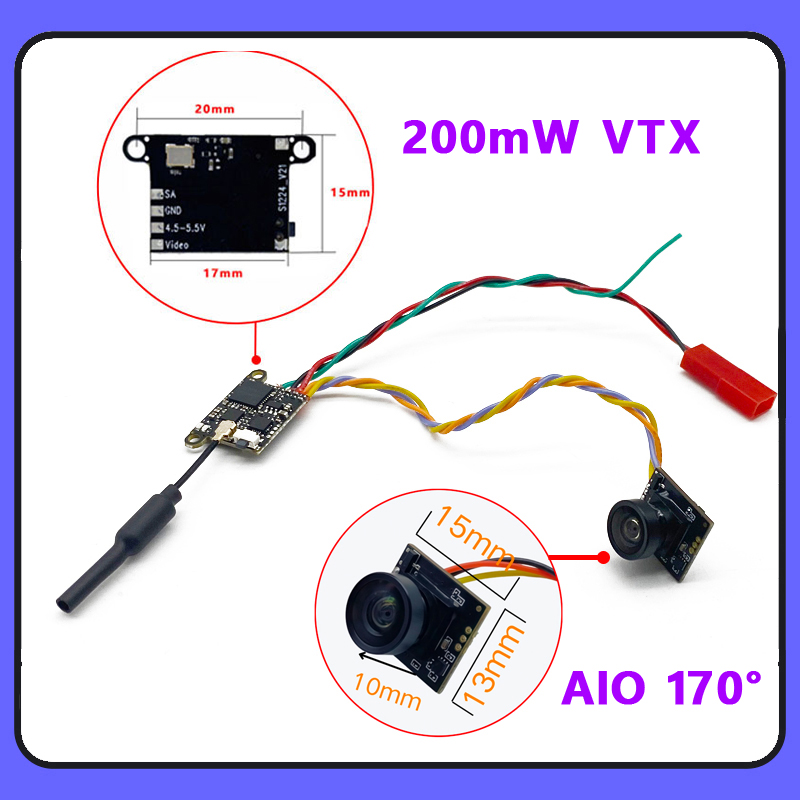 SLONWAKE 5,8G 1200TVL FPV Kame – Drone Rc Mini Bewertung und Preis