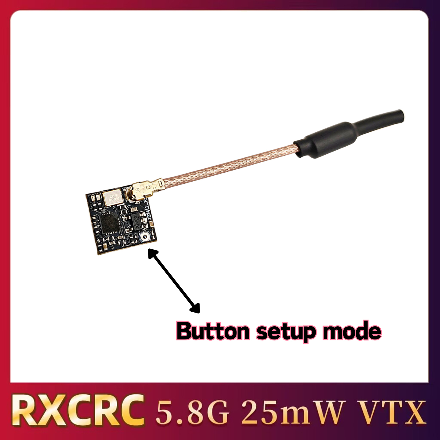 RXCRC 5.8GHz 48CH FPV 25mW Ana – Rc Transmitter Bewertung und Preis